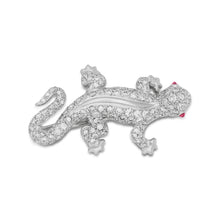 1.53 Carat Diamond Salamander Brooch