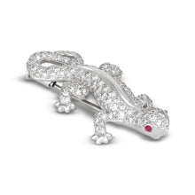 1.53 Carat Diamond Salamander Brooch