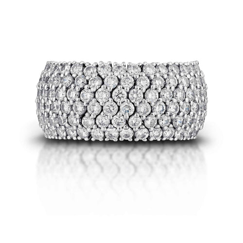 5.93 Carat Flexible Diamond Eternity Band