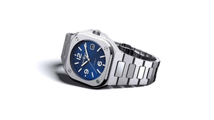 Bell & Ross BR 05 Blue Steel Watch