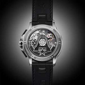 Angelus Chronodate Titanium Magnetic Silver Watch