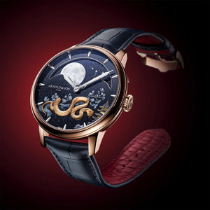 Arnold & Son Perpetual Moon 41.5 Red Gold "Year of the Snake" Watch