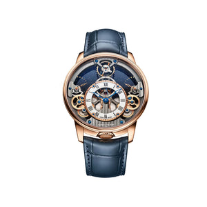 Arnold & Son Time Pyramid 42.5 Red Gold Watch