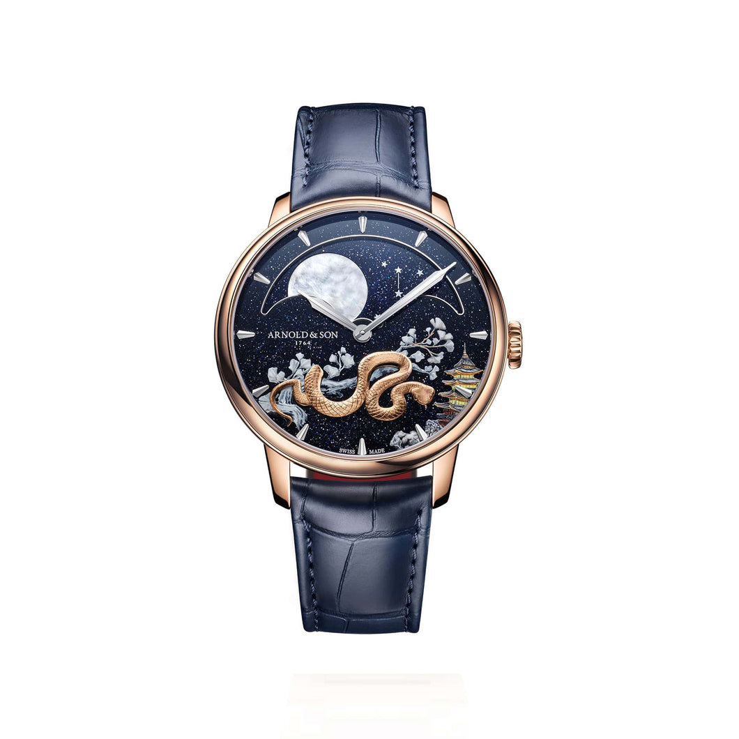 Arnold & Son Perpetual Moon 41.5 Red Gold 