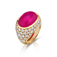 Van Cleef & Arpels Burmese Ruby and Diamond Ring
