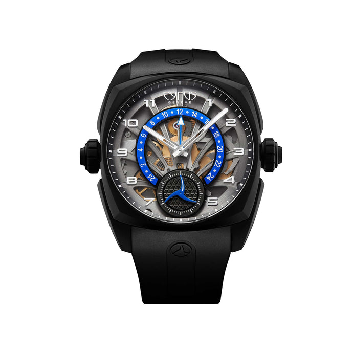 Cyrus Klepcys GMT Retrograde Titanium Watch