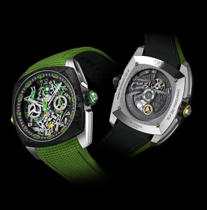 Cyrus Klepcys Dice Lime Carbon Watch