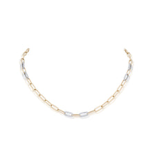 2.75 Carat Diamond Paperclip Necklace