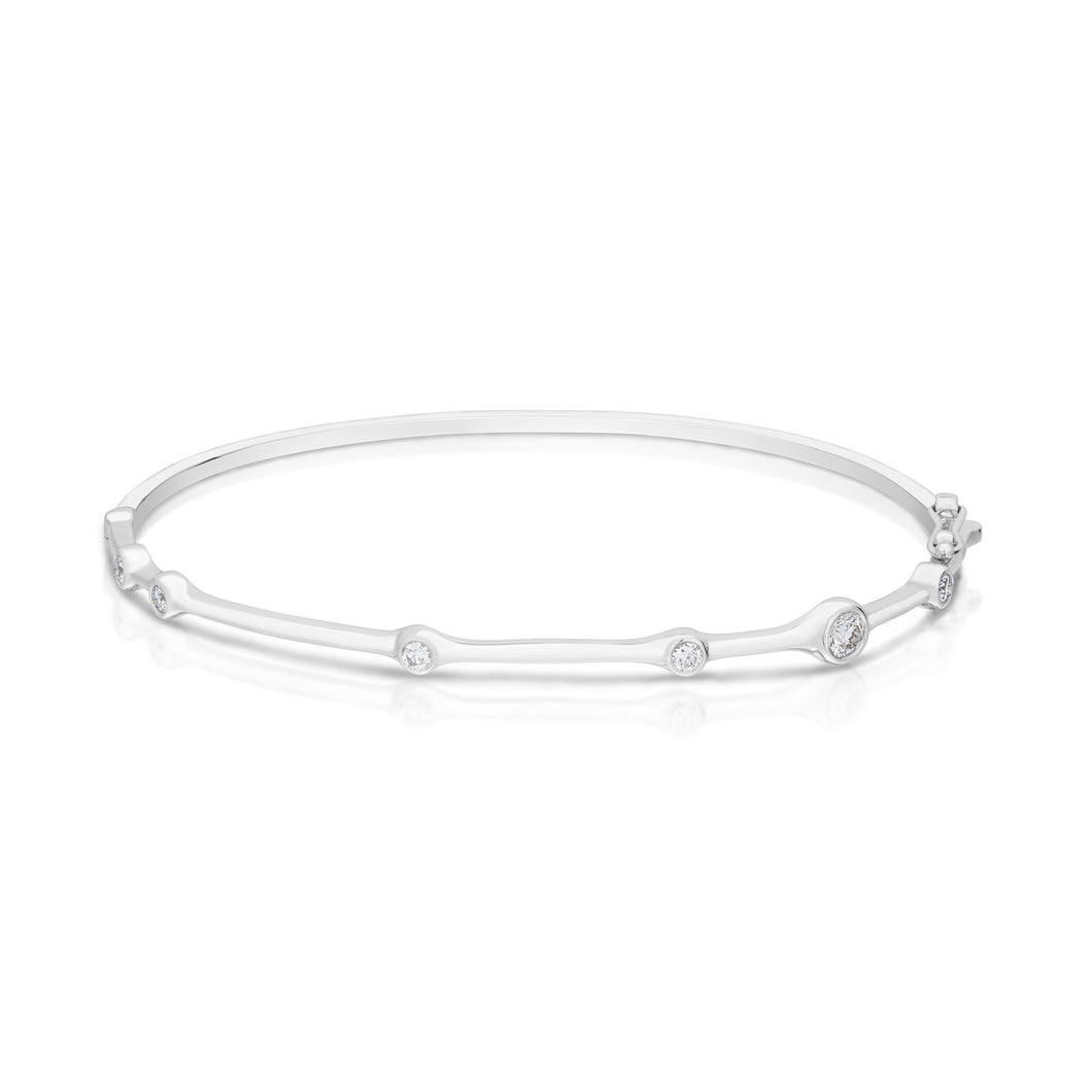 0.40 Carat Diamond Bangle Bracelet