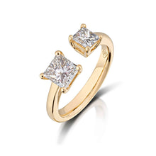 1.04 Carat Princess Cut Diamond Pinky Ring