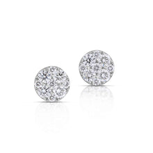 0.50 Carat Diamond Cluster Stud Earrings