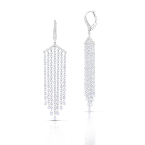 10.41 Carat Diamond Chandelier Earrings