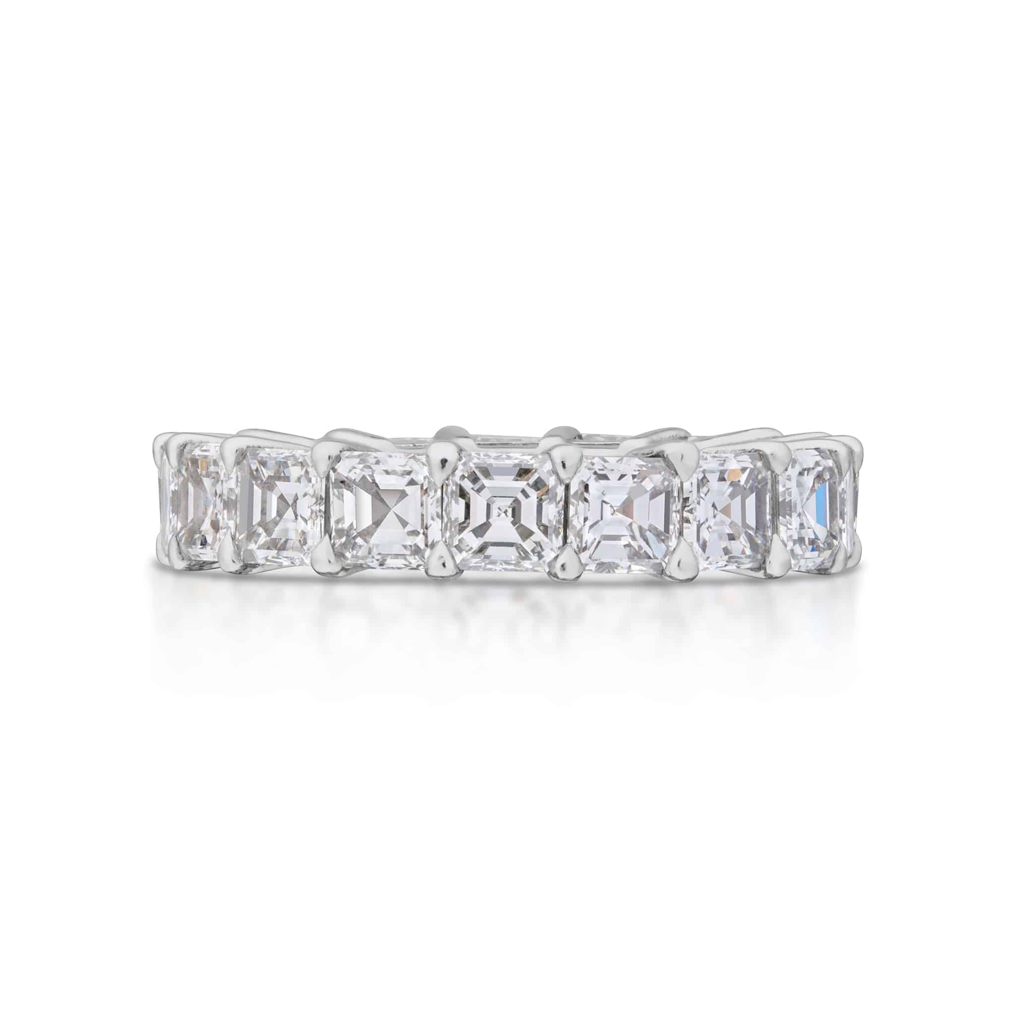 Asscher on sale cut band