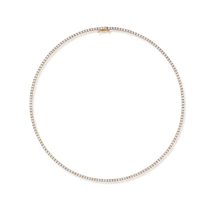 5.50 Carat Diamond Line Necklace

