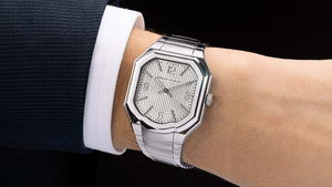 Gerald Charles Masterlink Silver Watch