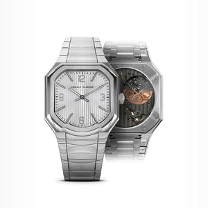 Gerald Charles Masterlink Silver Watch