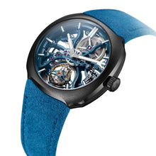H. Moser & Cie. X Alpine Motorsports Streamliner Tourbillon Skeleton Ceramic Limited Edition Watch