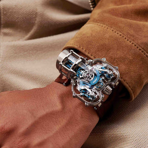 MB&F HM9 Sapphire Vision White Gold Watch