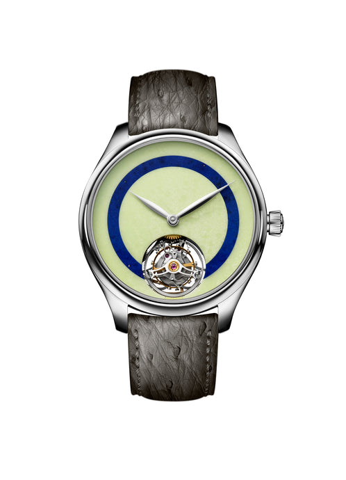 H. Moser & Cie Endeavour Tourbillon Concept Pop Lemon Chrysoprase Watch