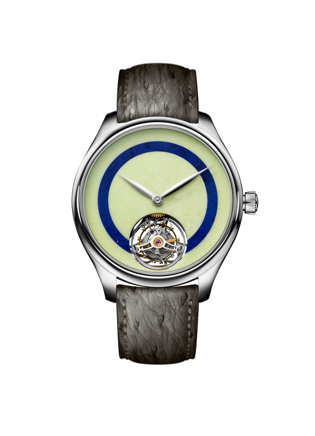 H. Moser & Cie Endeavour Tourbillon Concept Pop Lemon Chrysoprase Watch