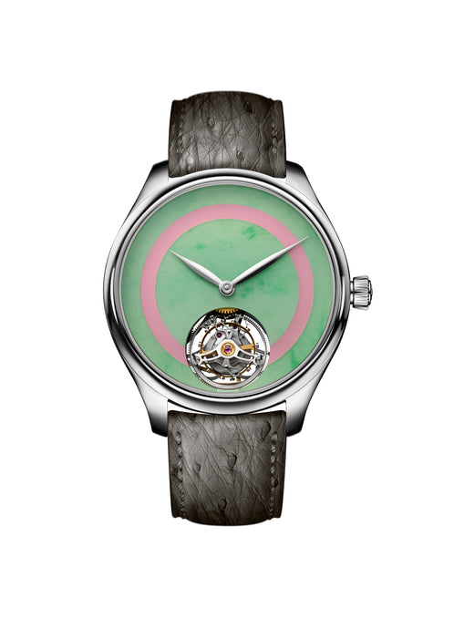 H. Moser & Cie Endeavour Tourbillon Concept Pop Burmese Jade Watch