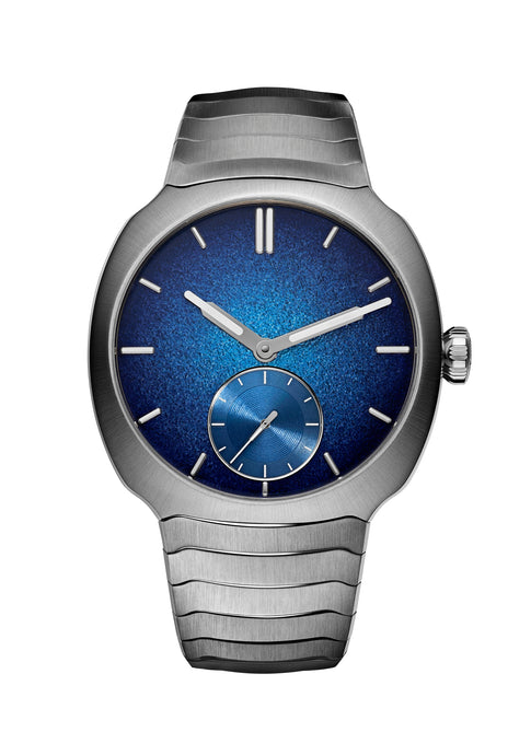 H. Moser & Cie. Streamliner Small Seconds Blue Enamel Watch Watch