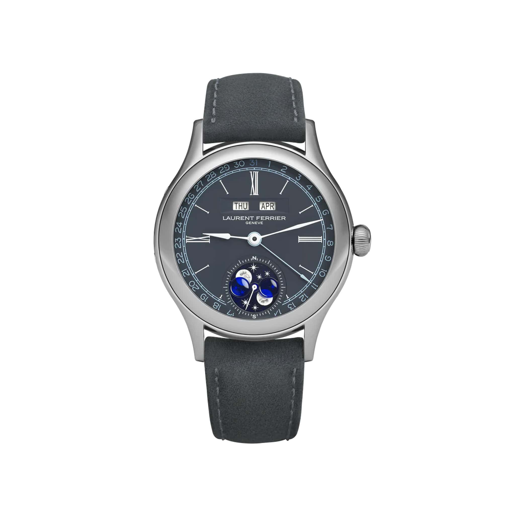 Laurent Ferrier Classic Moon Blue Watch