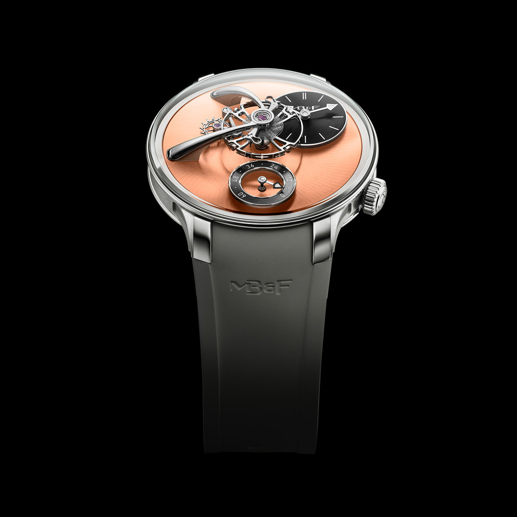 MB&F Legacy Machine 101 EVO Ti Salmon Watch