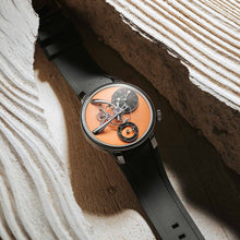 MB&F Legacy Machine 101 EVO Ti Salmon Watch