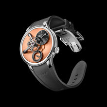 MB&F Legacy Machine 101 EVO Ti Salmon Watch