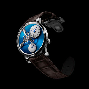 MB&F Legacy Machine 101 Steel Blue Watch
