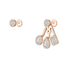 Messika My Twin Trio Diamond Earrings