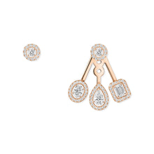 Messika My Twin Trio Diamond Earrings