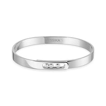 Messika Move Noa Diamond Bangle Bracelet in Pink Gold