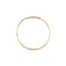 Messika Move Noa Diamond Bangle Bracelet in Pink Gold