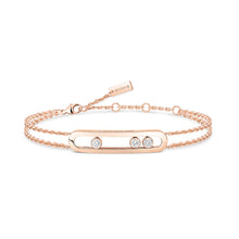 Messika Move Diamond Bracelet in Pink Gold