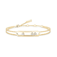 Messika Move Diamond Bracelet in Pink Gold