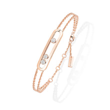 Messika Move Diamond Bracelet in Pink Gold