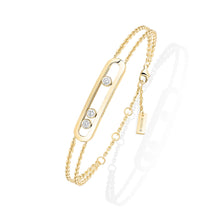 Messika Move Diamond Bracelet in Pink Gold