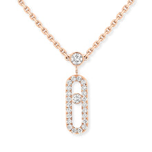 Messika Move Uno 2 Row Pavé Diamond Necklace