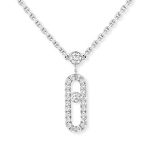 Messika Move Uno 2 Row Pavé Diamond Necklace
