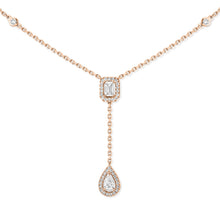 Messika My Twin Tie Diamond Necklace