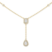Messika My Twin Tie Diamond Necklace
