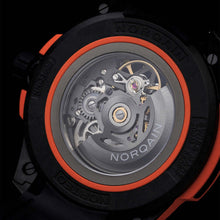 Noqain Wild ONE Skeleton 42mm Coral Watch