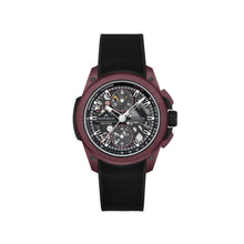 Noqain Wild ONE Skeleton Chrono Burgundy Limited Edition Watch