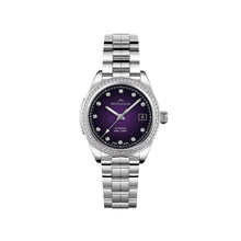 Norqain Adventure 37mm Purple Gradient Diamond Bezel Watch