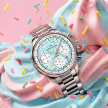 Norqain Freedom Chrono Enjoy Life "Sprinkles" - Blue Raspberry Watch