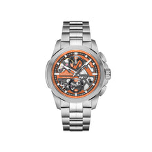 Norqain Independence Skeleton Chrono 42mm Orange Watch