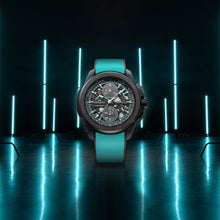 Norqain Wild ONE Skeleton Chrono - Black/Turquoise Watch