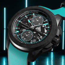 Norqain Wild ONE Skeleton Chrono - Black/Turquoise Watch